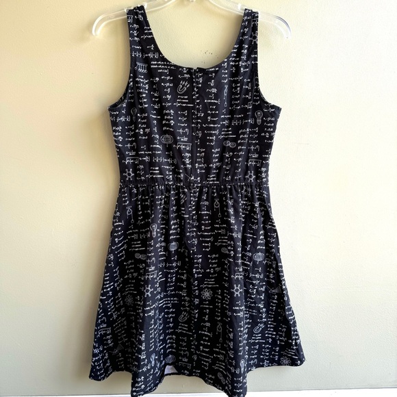 Math Retrolicious Dress Rockabilly Style size M - Picture 2 of 4